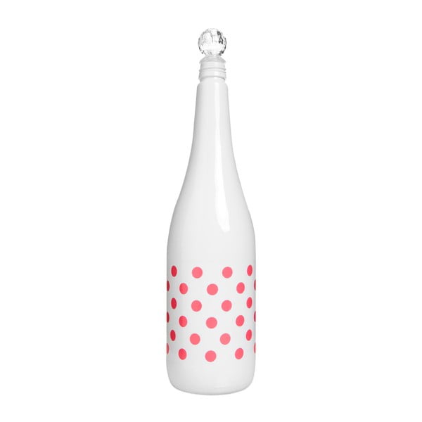 Sticlă Mezzo Parunno, 1 l, alb - roz