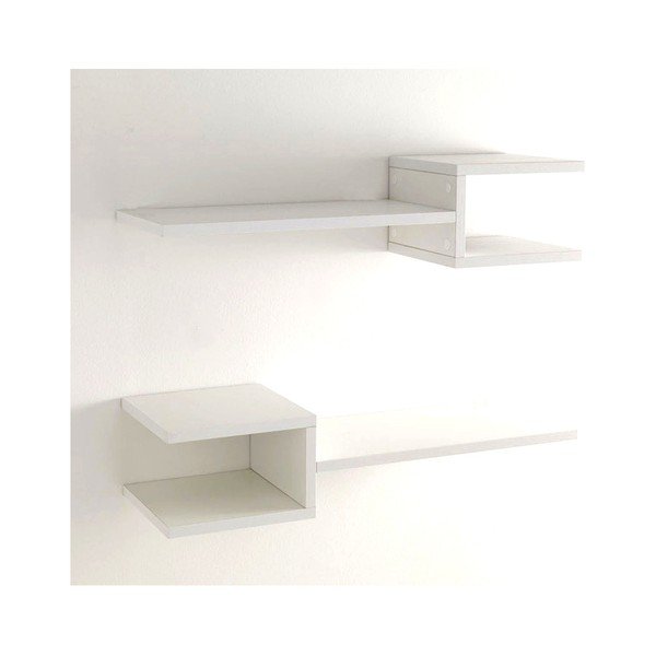 Set 2 rafturi Tomasucci Diapason, alb-image-2