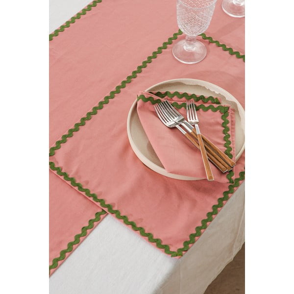 Naproane de masă 2 buc. din in 41x130 cm Wavy – Really Nice Things-image-4