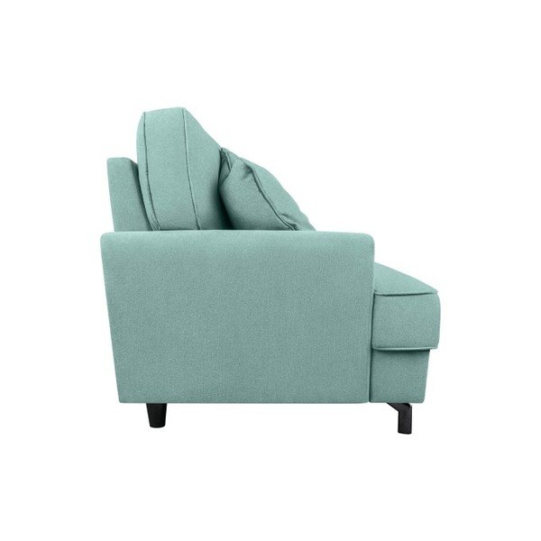 Canapea cu 3 locuri Kooko Home Salsa, verde deschis -image-1