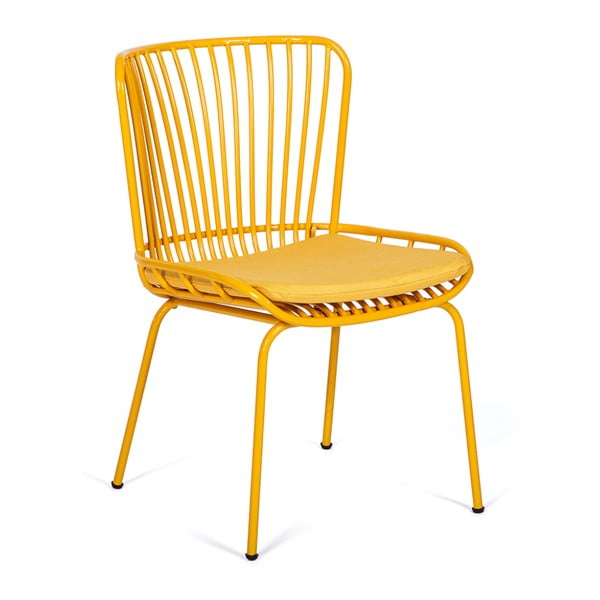 Set 2 scaune de grădină Bonami Selection Rimini, galben