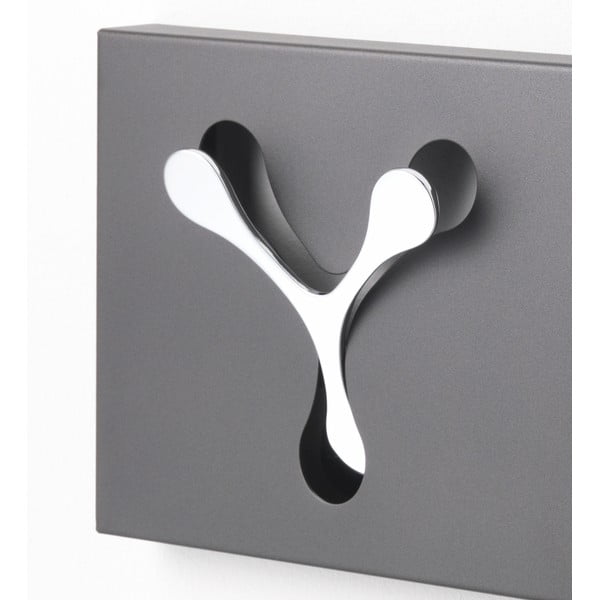 Cuier de perete Tomasucci New Bin, negru-image-2