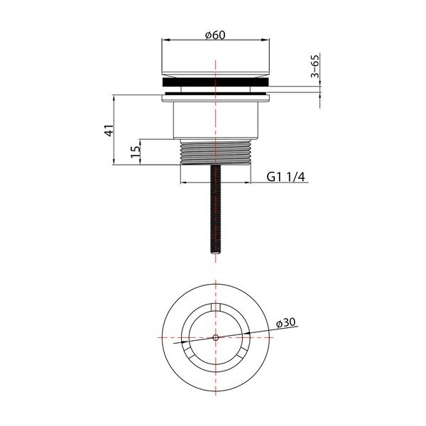 Ventil pentru chiuvetă – Sapho-image-1