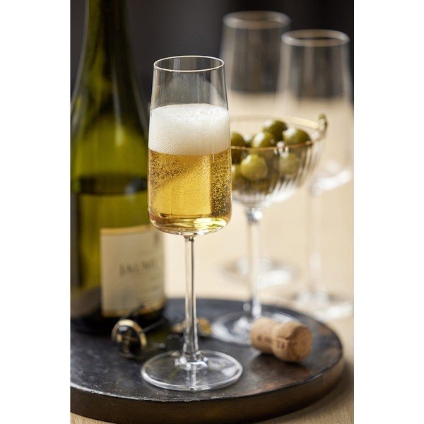 Set de pahare 4 buc. de șampanie 300 ml Zero – Lyngby Glas-image-1