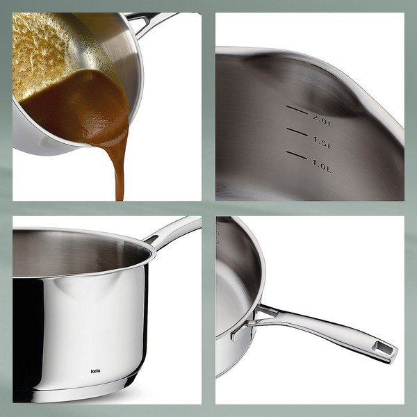 Ibric din inox Kela Flavoria, ø 14 cm-image-2