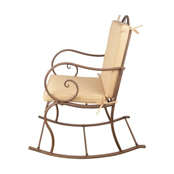 Pernă pentru scaun de grădină crem 49,5x92 cm – Esschert Design-image-3