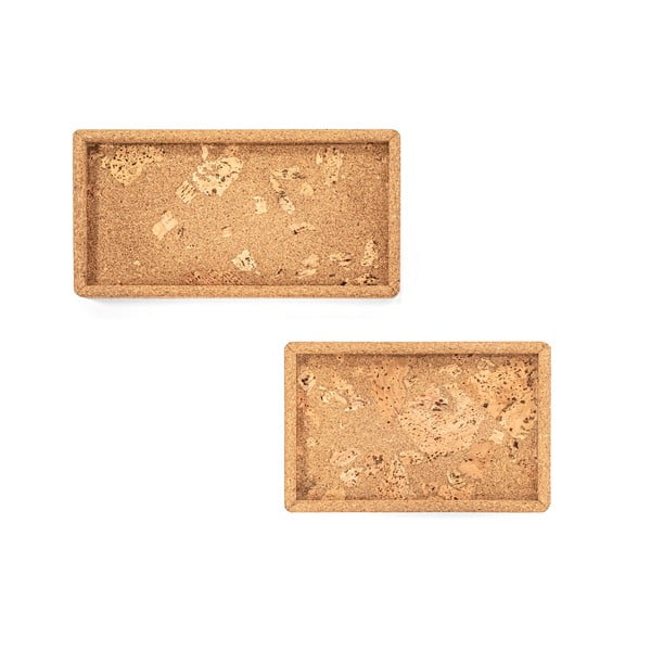 Tavă din plută 14.5x22.5 cm Querco – ZicZac-image-1