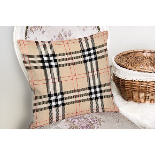 Față de pernă decorativă Minimalist Cushion Covers Burberry, 45 x 45 cm, bej-image-2
