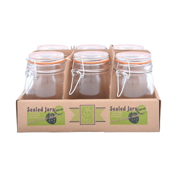 Borcane pentru conserve 6 buc. 230 ml – Esschert Design-image-4