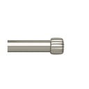 Galerie de perdea argintie extensibilă din oțel 168 - 305 cm Cleo – Umbra