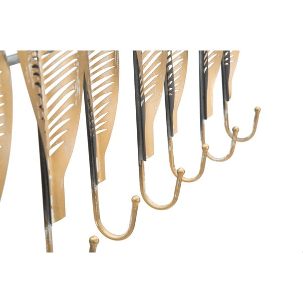 Cuier de perete auriu din metal Long Leaf – Mauro Ferretti-image-2