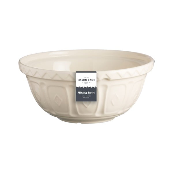 Bol alb/bej din gresie ø 24 cm Colour Mix – Mason Cash-image-1