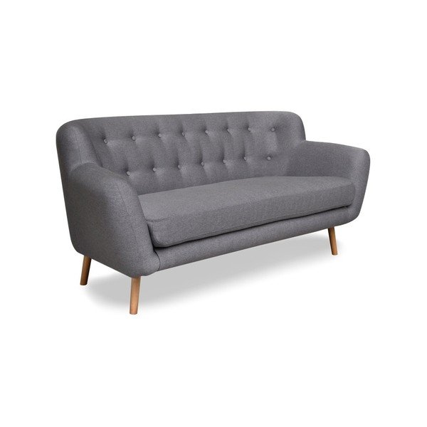 Canapea Cosmopolitan design London, 162 cm, gri-image-2