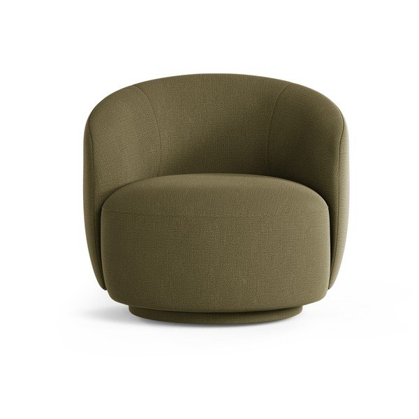 Fotoliu verde pivotant Letizia – Micadoni -image-1