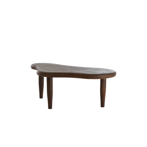 Măsuță de cafea în culoare naturală închisă din lemn de mango 64x102 cm Canzo – Light & Living-image-3