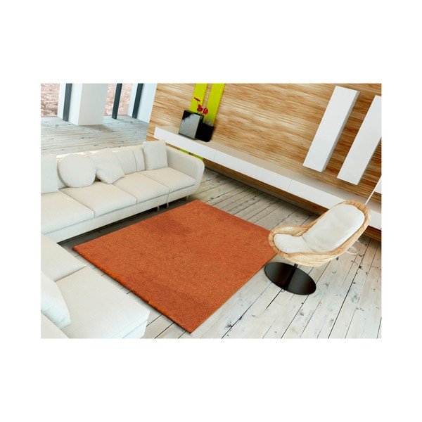 Covor Universal Velur Liso Orange, 57 x 110 cm, portocaliu-image-1