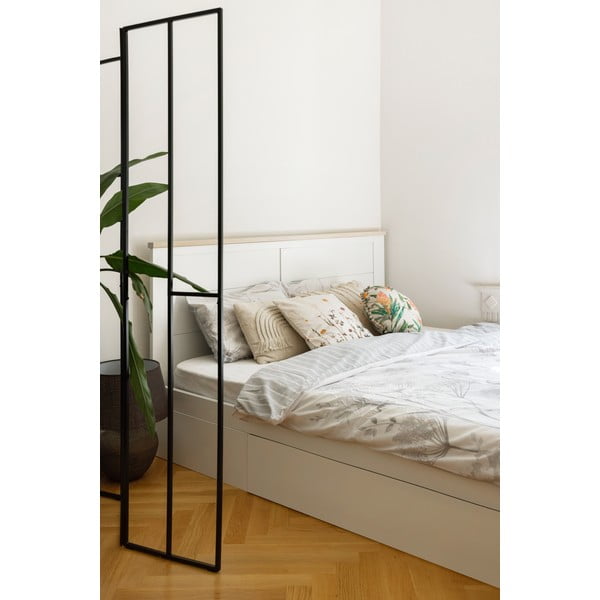 Pat matrimonial alb cu spațiu de depozitare 140x190 cm Gabi – Marckeric-image-1