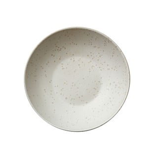 Bol din gresie pentru paste Bitz Basics Matte Cream, ⌀ 20 cm, crem