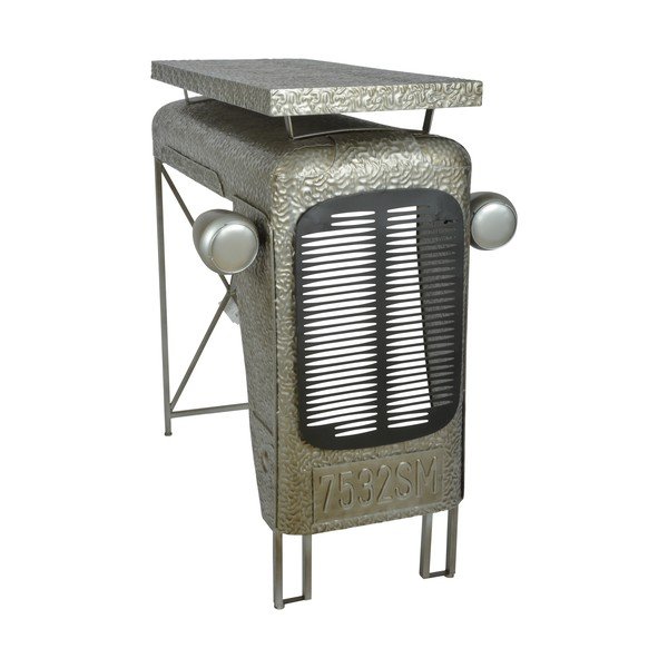 Scaun de bar Esschert Design Traktor, gri-image-2