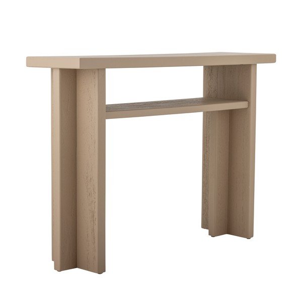 Masă consolă în culoare naturală din lemn de brad 32x110 cm Cupa – Bloomingville-image-2