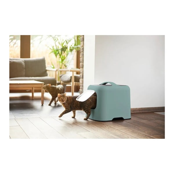 Set de litieră cu lopățică verde Biala – Rotho-image-4