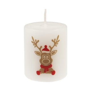 Lumânare Unipar Reindeer, timp de ardere 15 h, alb