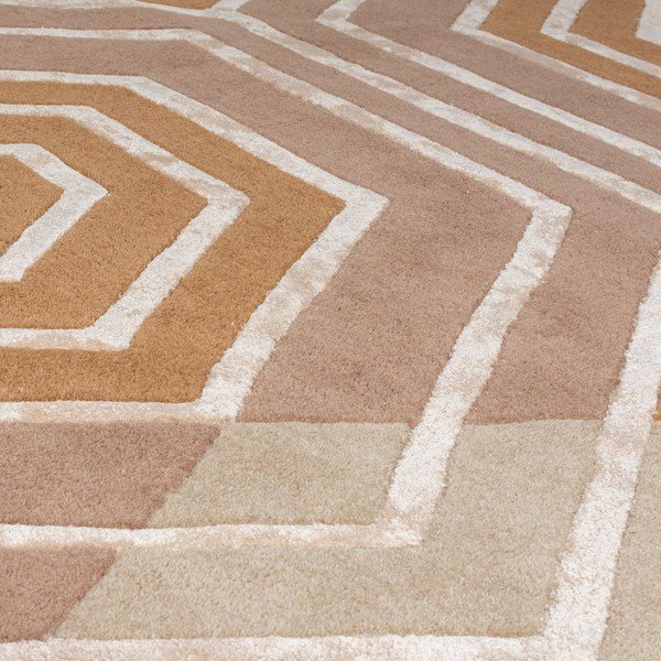 Covor din lână Flair Rugs Harlow, 160 x 230 cm, bej-image-2