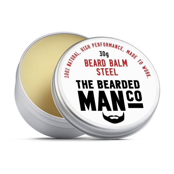 Balsam pentru barbă The Bearded Man Company Steel, 30 g