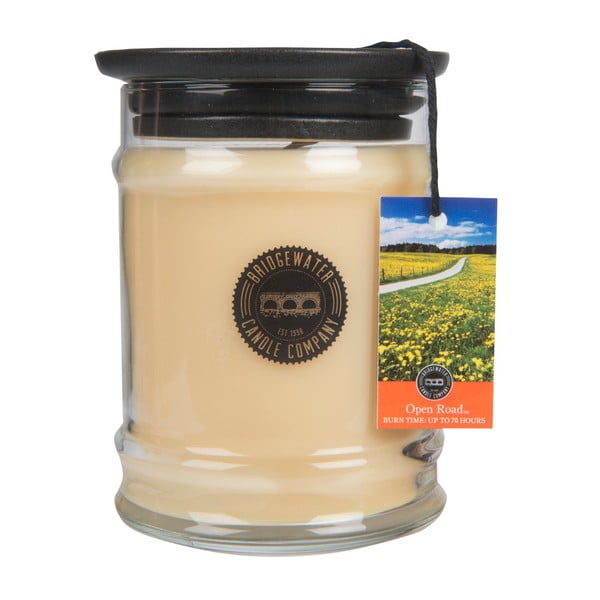 Lumânare parfumată în recipient din sticlă Bridgewater Candle Company Open Road, 65 - 85 ore