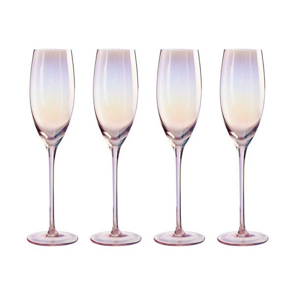 Set de pahare 4 buc. de șampanie 250 ml Frosted – Premier Housewares