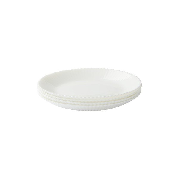 Farfurii pentru desert albe 4 buc. din sticlă ø 17,5 cm Alessia – Jotex-image-3