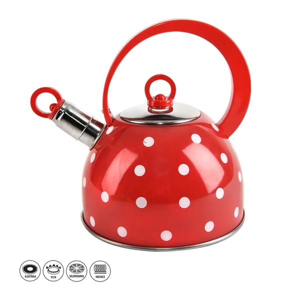 Ceainic inoxidabil cu fluier Orion Karin, 1,8 l-image-1