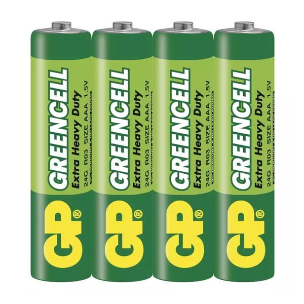 Baterii AAA cu zinc 4 buc. GREENCELL – EMOS