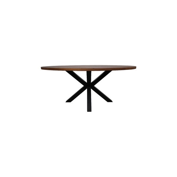 Blat oval din lemn de mango HMS collection, 180 x 100 cm-image-1