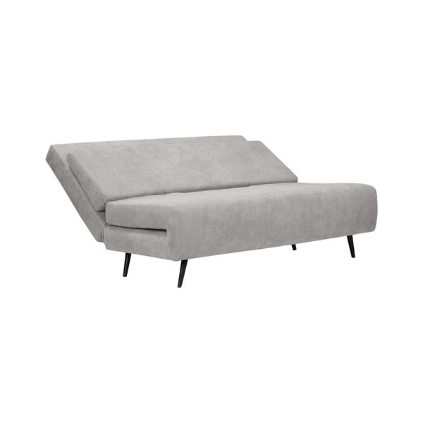 Canapea gri deschis extensibilă 87 cm Mallory – Støraa-image-1