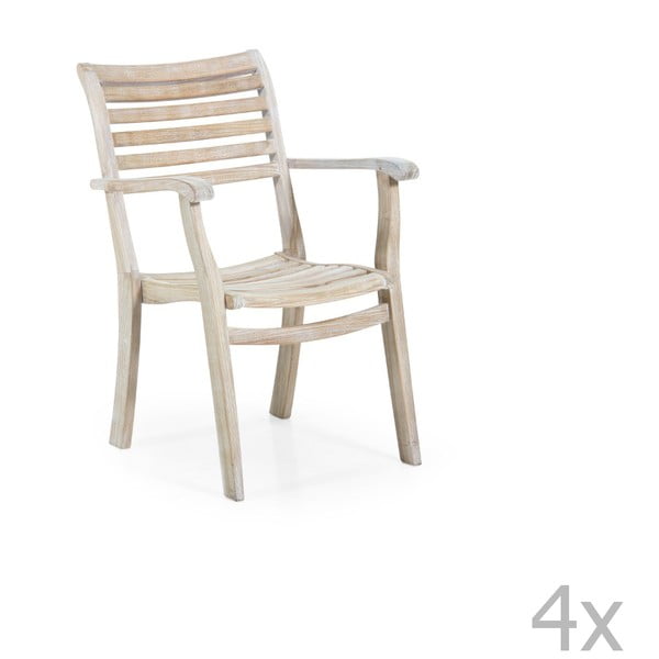 Set 4 scaune de grădină Brafab Karlo