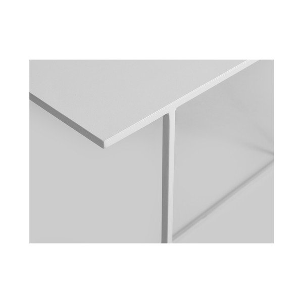 Masă tip consolă Custom Form Wait, alb-image-3