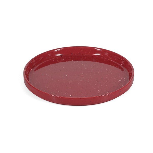 Farfurie burgundy pentru desert  din porțelan ø 20,5 cm Fika – ONA-image-3