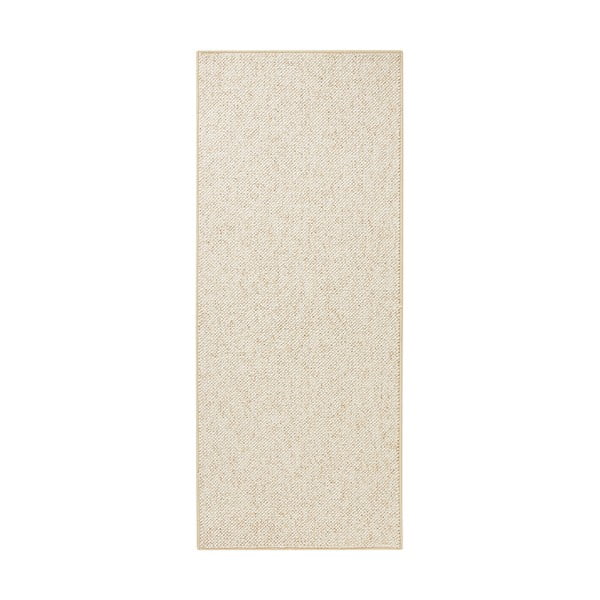 Covor tip traversă crem 80x200 cm Wolly – BT Carpet