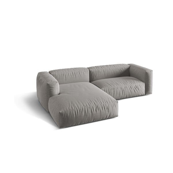 Colțar modular gri deschis (cu colț pe partea stângă ) Martina – Micadoni Home-image-1