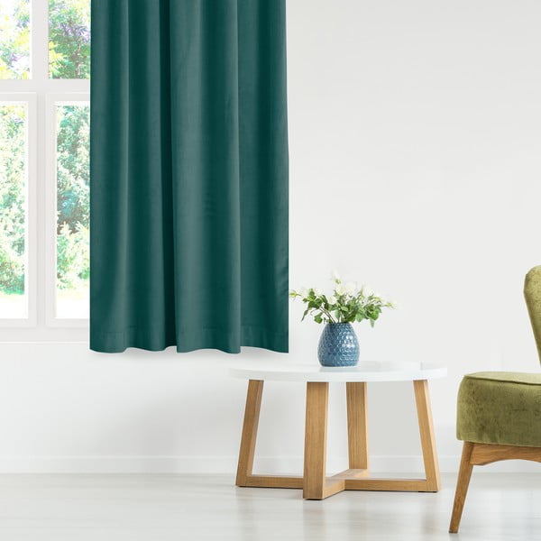 Draperie verde-închis 200x175 cm Vila – Homede-image-1
