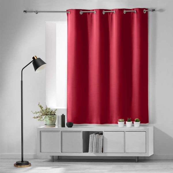 Draperie roșie blackout 135x180 cm Occult – douceur d'intérieur-image-2