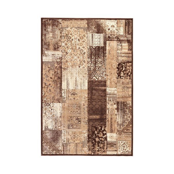Covor Universal Farashe Brown, 200 x 300 cm, maro-image-1