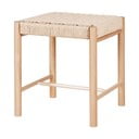 Scaun în culoare naturală din lemn masiv de plop Abano – House Nordic