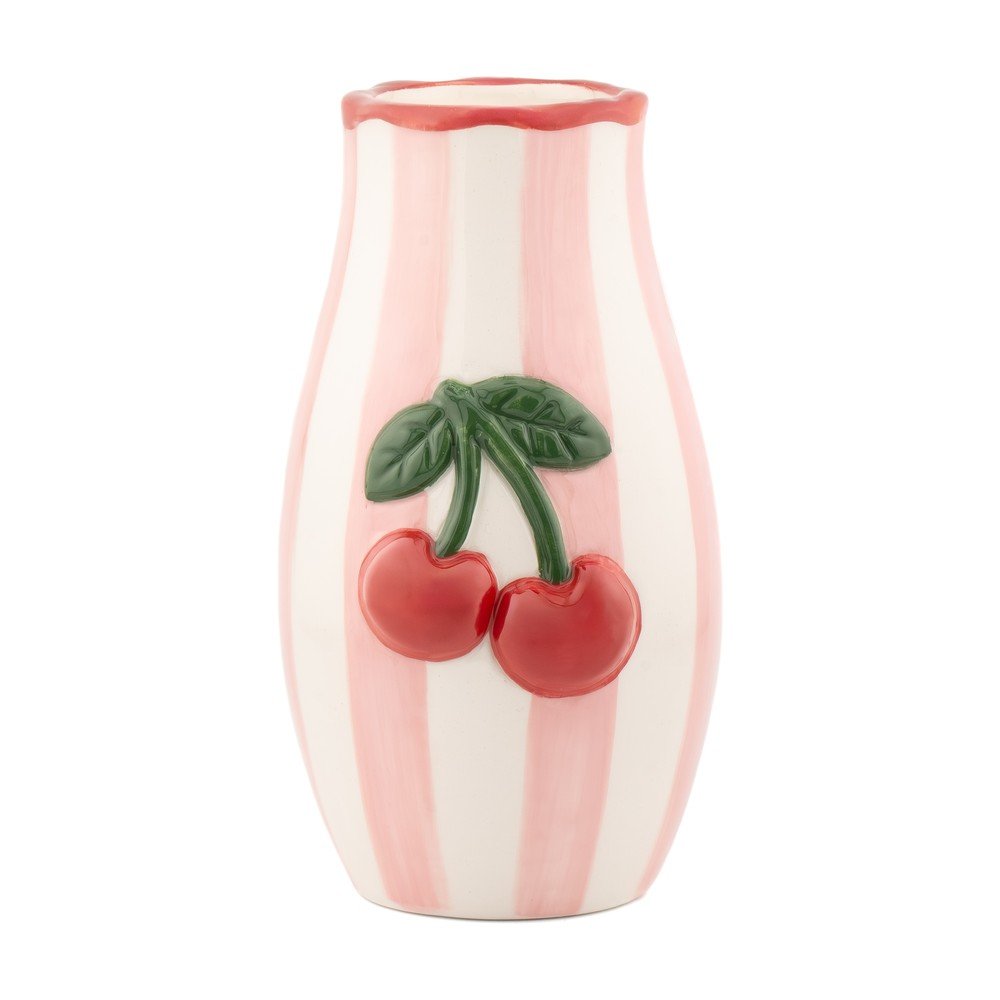 Vază din dolomită pictată manual Cherry – Sass &amp; Belle