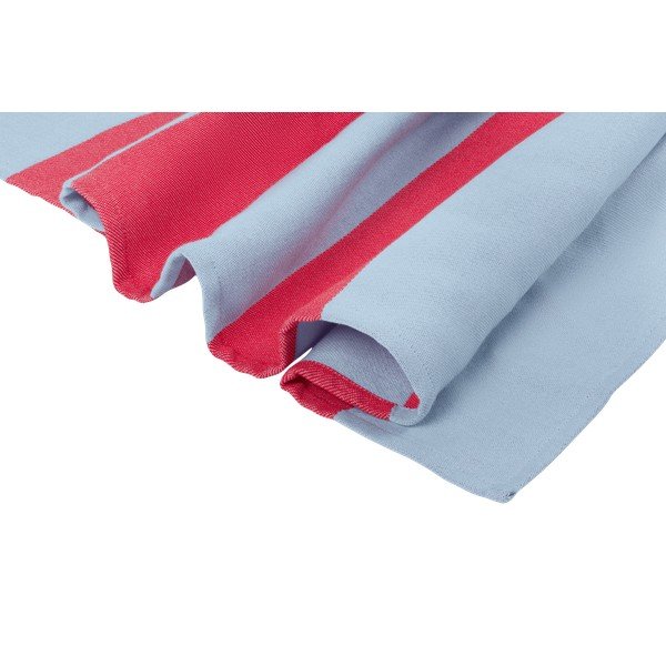 Prosop de plajă roșu/albastru deschis din bumbac 100x160 cm Su – noo.ma-image-4