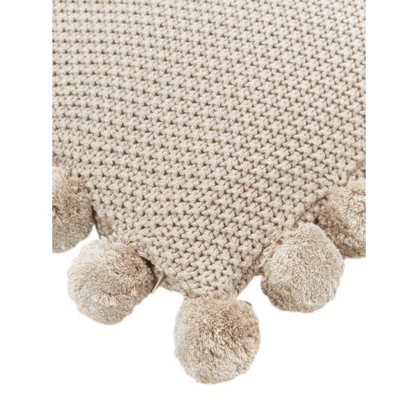 Față de pernă decorativă din bumbac Westwing Collection Molly, 40 x 40 cm, bej-image-2