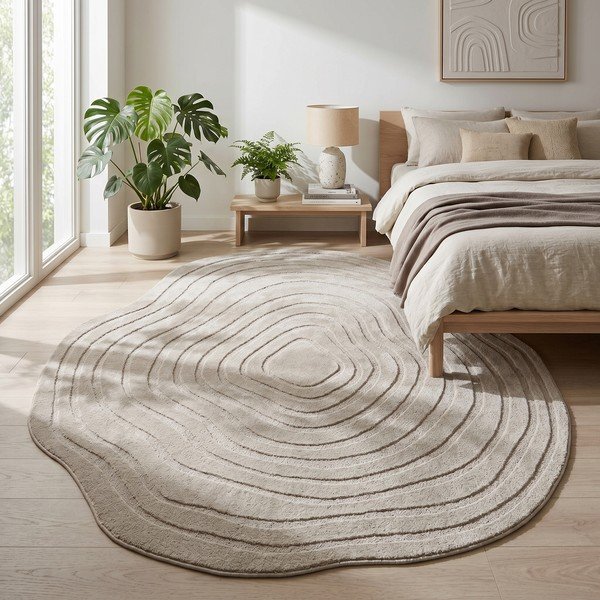 Covor bej 160x230 cm Pebble – ESTE-image-2