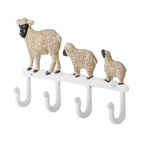 Cuier pentru copii alb din metal Dolly – Bloomingville Mini-image-2