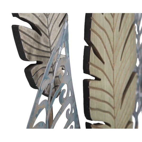 Decorațiune pentru perete Mauro Ferreti Cactus, înălțime 87 cm, motive frunze-image-1